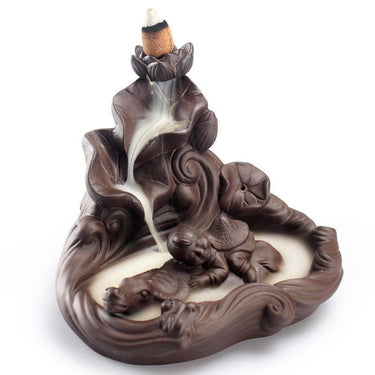 Lotus Pond Incense Burner